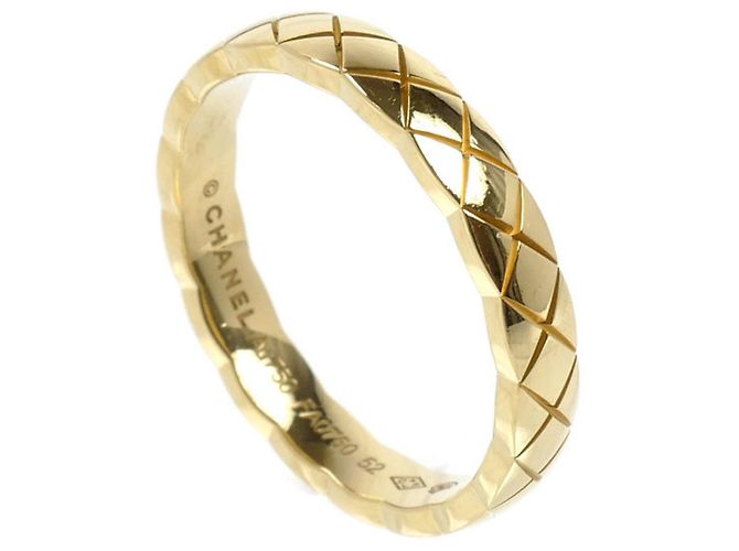 Anello Mini Coco Crush in Oro Giallo 18K di CHANEL - vista 2