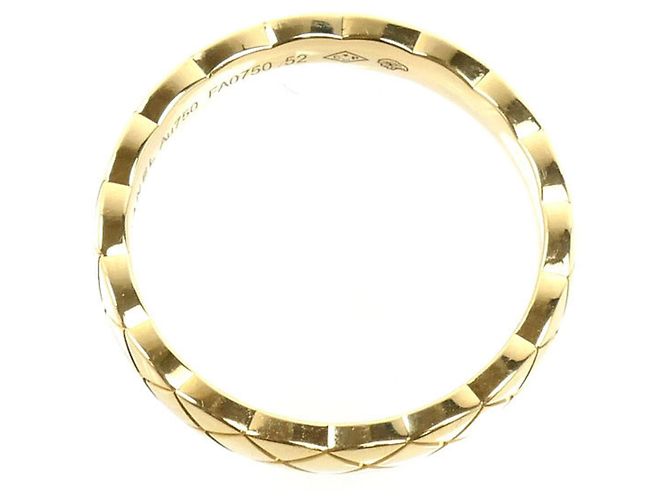 Anello Mini Coco Crush in Oro Giallo 18K di CHANEL - vista 4