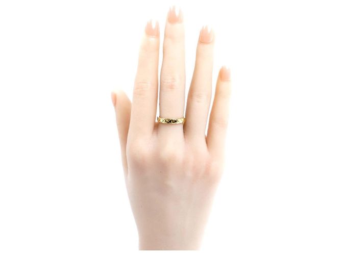 Anello Mini Coco Crush in Oro Giallo 18K di CHANEL - vista 7