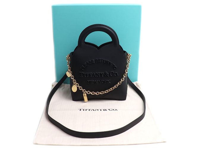 Borsa a Spalla Reversibile 2 Vie Tiffany & Co. Nero - vista 7