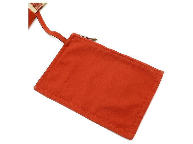 Hermès Bolso Tote MM Cannes HERMES Roja Crudo - vista 10