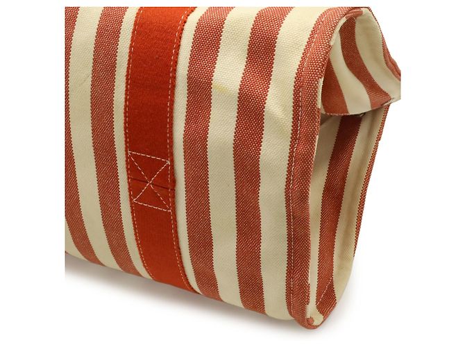 Hermès Bolso Tote MM Cannes HERMES Roja Crudo - vista 4