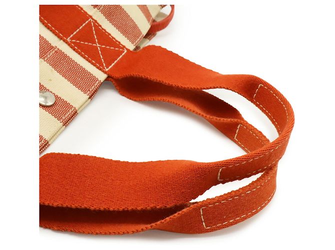 Hermès Bolso Tote MM Cannes HERMES Roja Crudo - vista 5