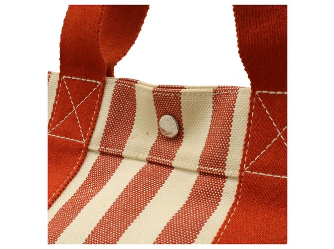 Hermès Bolso Tote MM Cannes HERMES Roja Crudo - vista 6