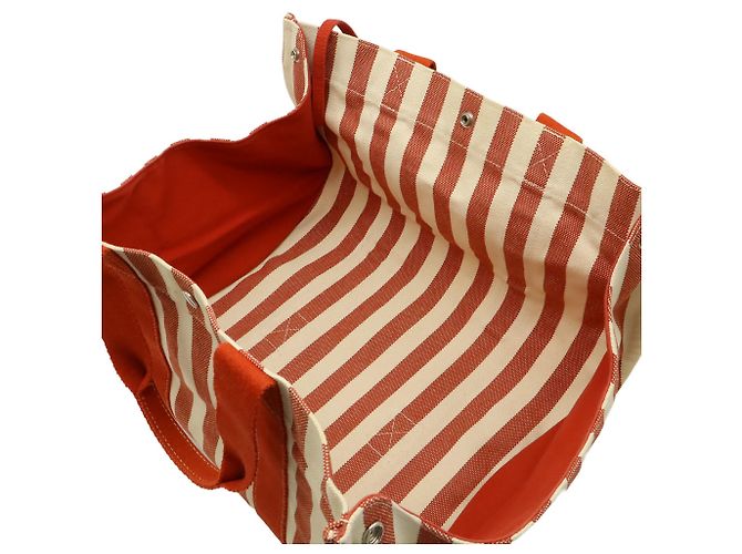 Hermès Bolso Tote MM Cannes HERMES Roja Crudo - vista 9