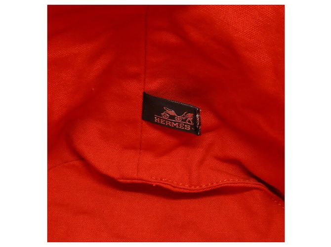 Borsa a Spalla Hermès Polochon Mimil GM Rosa Rosso - vista 10