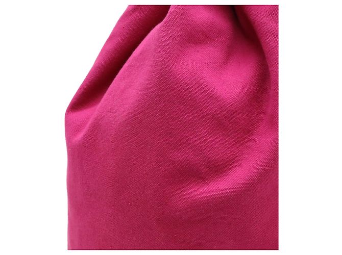 Borsa a Spalla Hermès Polochon Mimil GM Rosa Rosso - vista 8