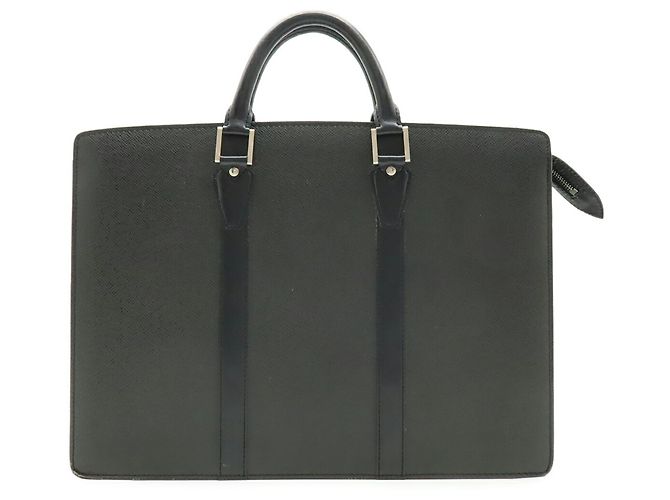 Bolso Louis Vuitton Taiga Port Document Rosan Gris - vista 2