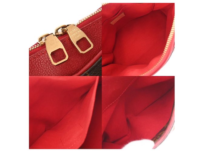 Borsa a mano Pallas BB Monogram Louis Vuitton Marrone Fuschia - vista 10