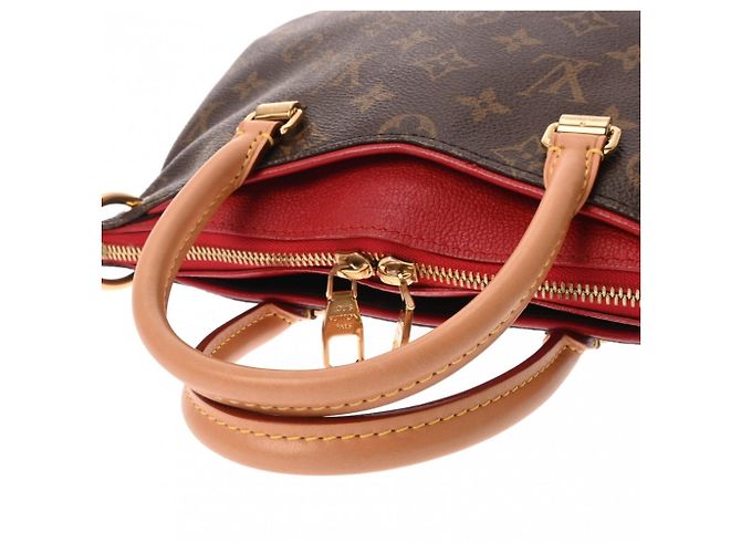 Borsa a mano Pallas BB Monogram Louis Vuitton Marrone Fuschia - vista 4