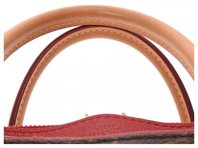 Borsa a mano Pallas BB Monogram Louis Vuitton Marrone Fuschia - vista 5