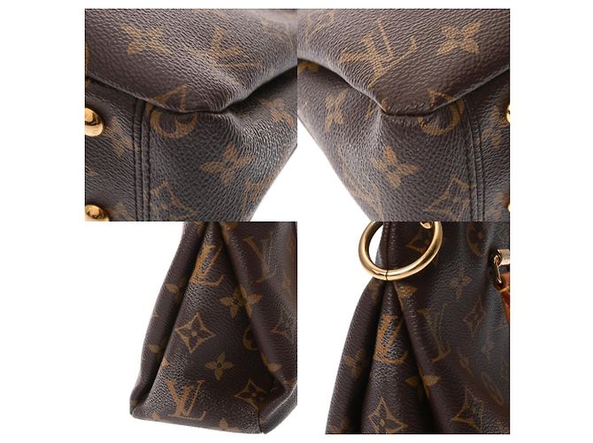 Borsa a mano Pallas BB Monogram Louis Vuitton Marrone Fuschia - vista 9