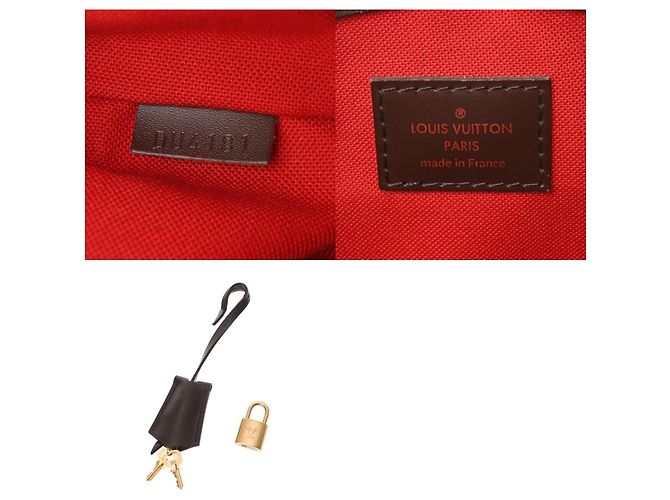 Bolso Louis Vuitton Damier Verona PM Castaño - vista 11