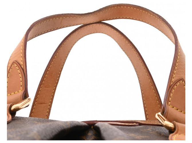 Borsa Louis Vuitton Monogram Palermo PM Marrone - vista 5