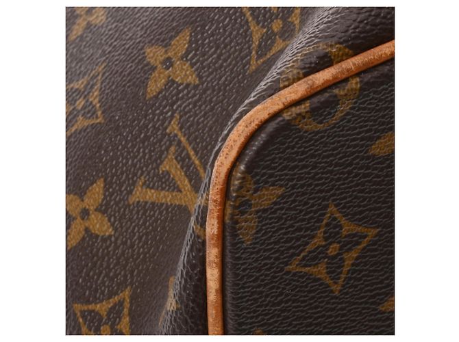 Borsa Louis Vuitton Monogram Palermo PM Marrone - vista 8