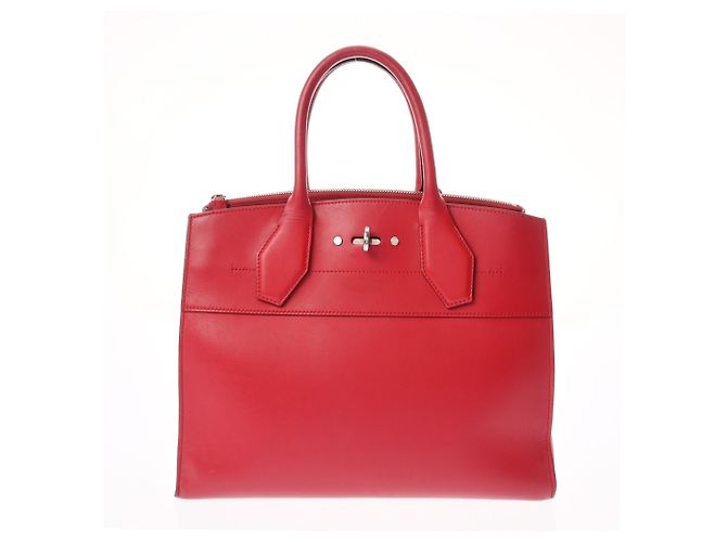 Borsa 2WAY City Steamer MM Louis Vuitton Rosso - vista 2