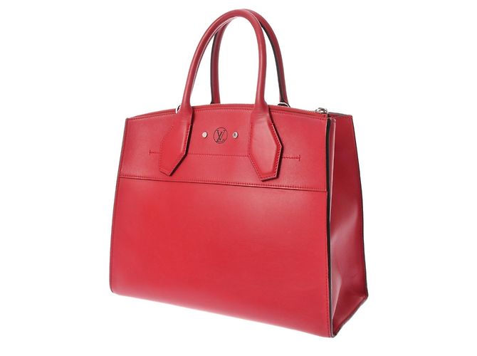 Borsa 2WAY City Steamer MM Louis Vuitton Rosso - vista 3