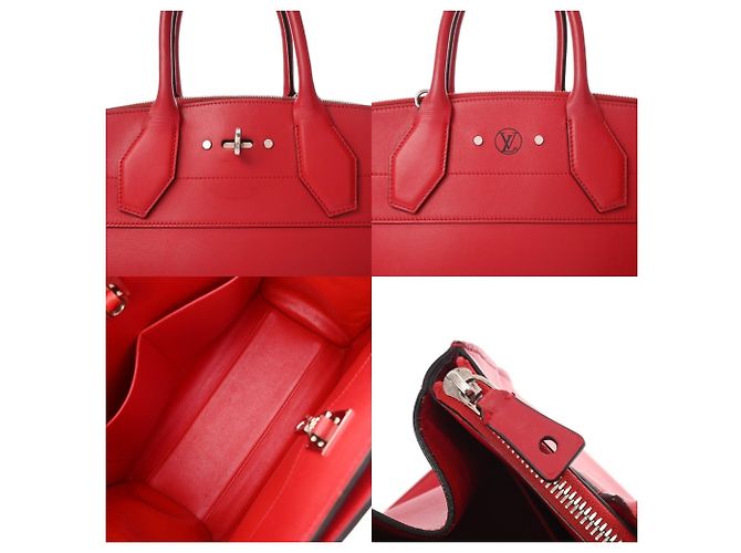 Borsa 2WAY City Steamer MM Louis Vuitton Rosso - vista 9