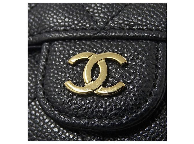 Portafoglio tri-fold Matelassé da donna Chanel Nero - vista 10