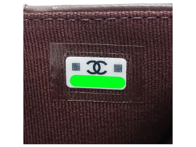 Portafoglio tri-fold Matelassé da donna Chanel Nero - vista 6