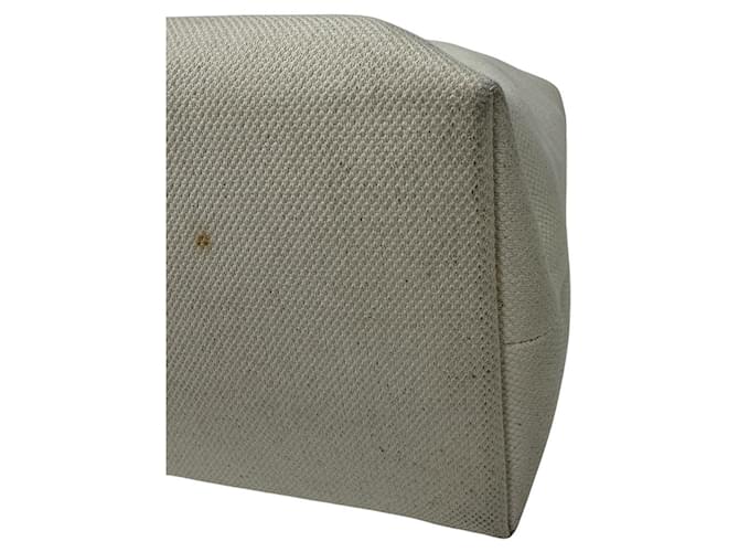 Céline Celine Canvas Tragetasche Braun Weiß - Ansicht 6