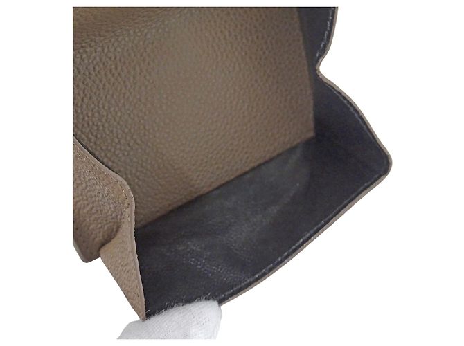 Cartera Tri-Fold para Mujer Saint Laurent Castaño - vista 8