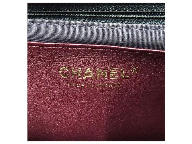 Borsa in pelle blu verde Chanel Arancione - vista 6