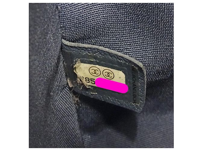 Borsa in pelle blu verde Chanel Arancione - vista 7