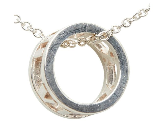 Collana Pendente a Catena Atlas di Tiffany & Co. Argento - vista 4