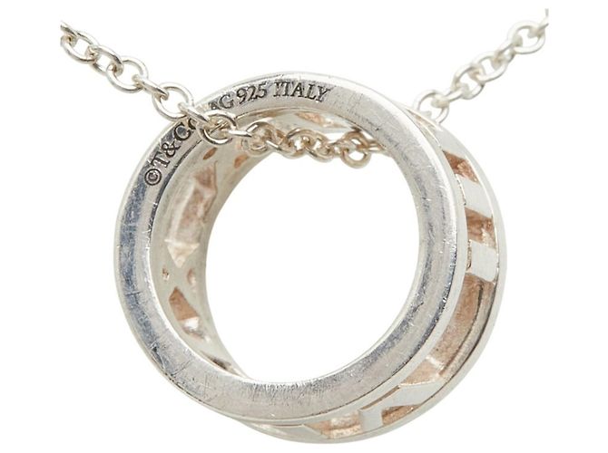 Collana Pendente a Catena Atlas di Tiffany & Co. Argento - vista 5