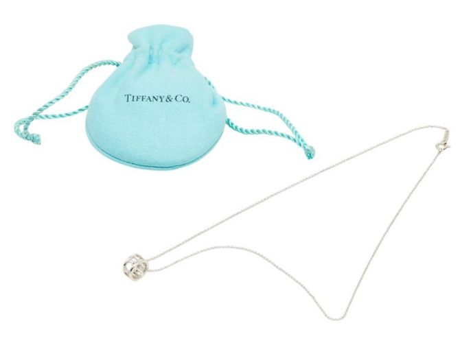 Collana Pendente a Catena Atlas di Tiffany & Co. Argento - vista 9