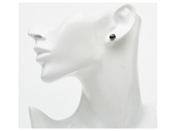 Pendientes de Stud Coco Mark de Chanel Negro Plata - vista 7