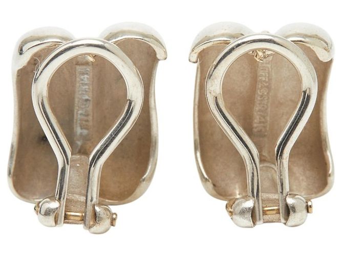 Orecchini a clip in argento 925 e oro giallo 14K Tiffany & Co. - vista 3