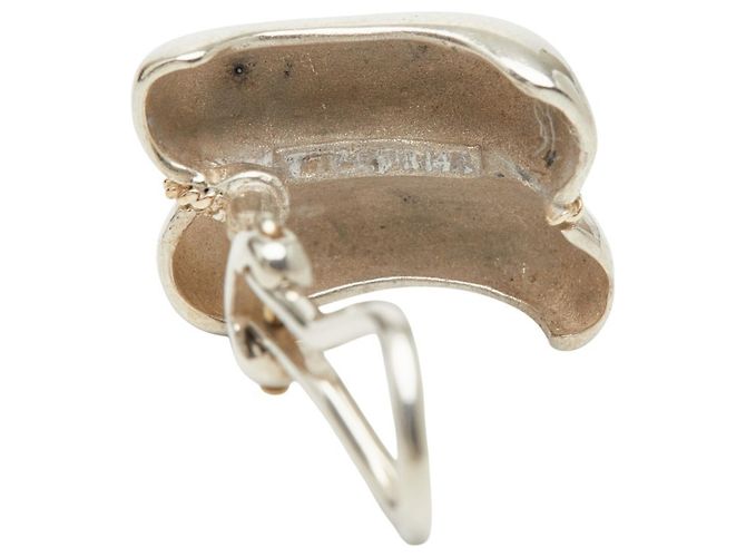 Orecchini a clip in argento 925 e oro giallo 14K Tiffany & Co. - vista 4