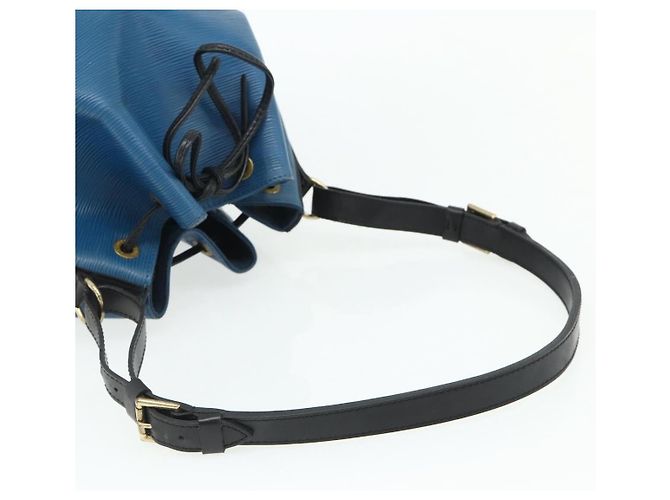 Louis Vuitton Bicolor Petit Noe Epi Leather Blu - vista 7