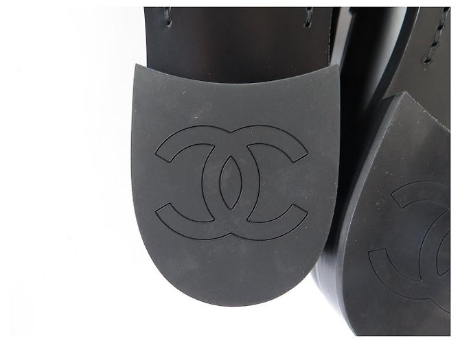 NUOVE SCARPE CHANEL MOCASSINI COCOMARK G45155 37.5 CUOIO - vista 8