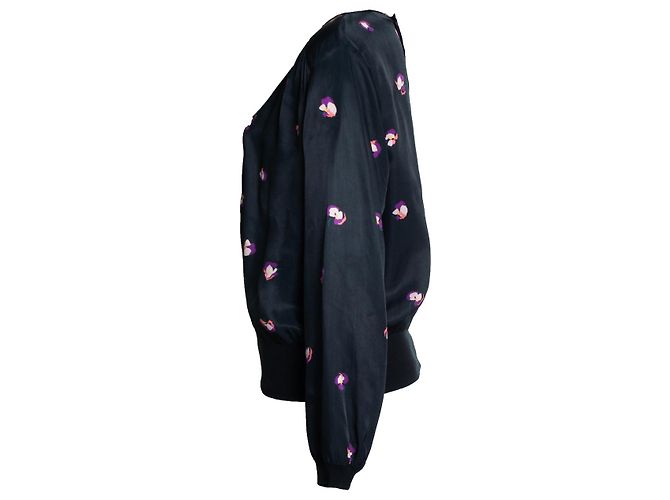 See by Chloé See by Chloe, top floral Negro - vista 2
