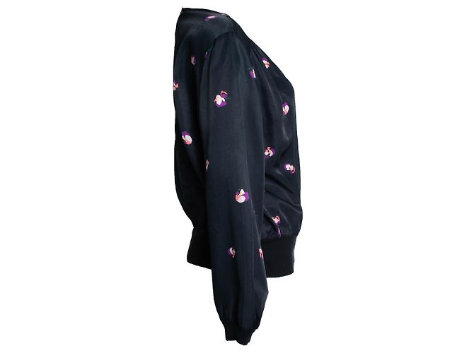 See by Chloé See by Chloe, top floral Negro - vista 4