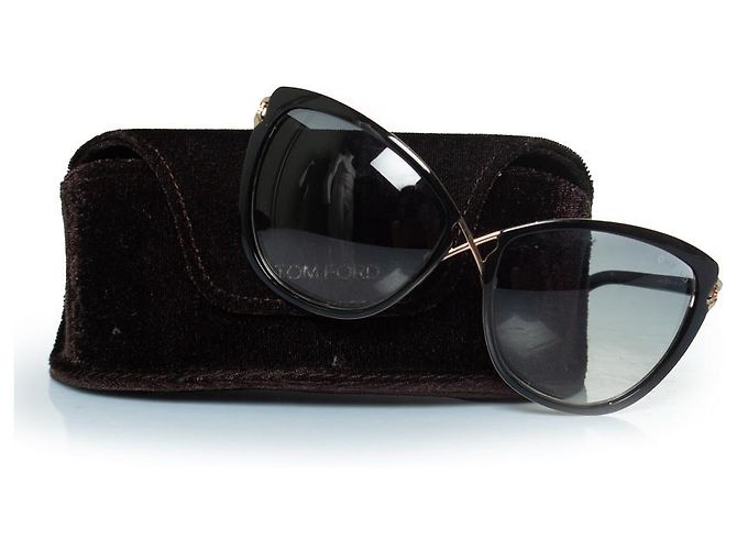 Gafas de sol mariposa Celia de Tom Ford en púrpura - vista 3