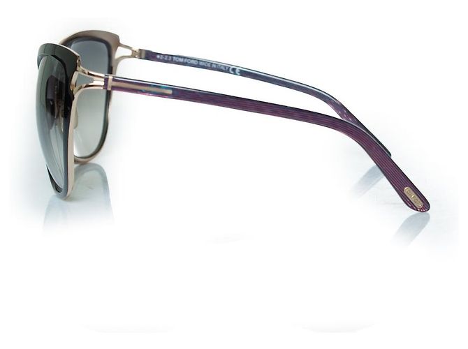 Gafas de sol mariposa Celia de Tom Ford en púrpura - vista 6