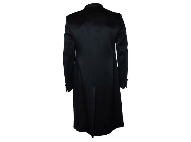 Givenchy, Cappotto blazer lucido Nero - vista 2