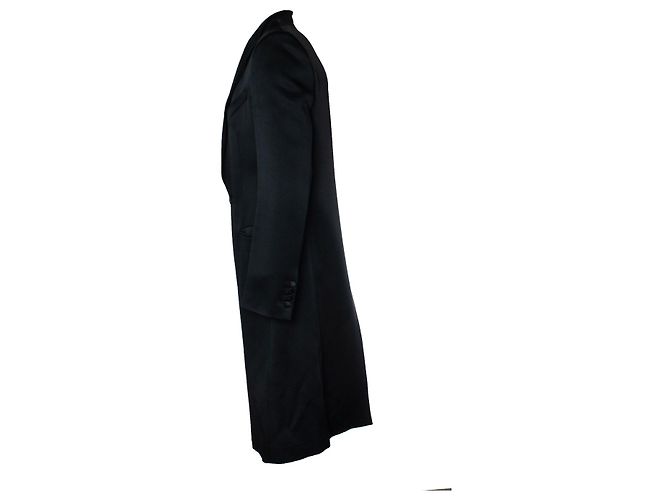 Givenchy, Cappotto blazer lucido Nero - vista 3