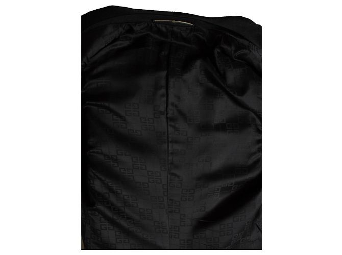 Givenchy, Cappotto blazer lucido Nero - vista 6