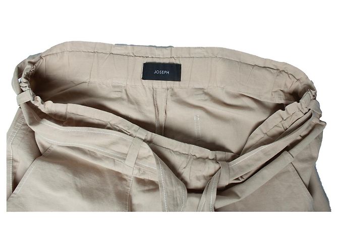 Joseph, weite Beinhose in Beige Braun - Ansicht 5