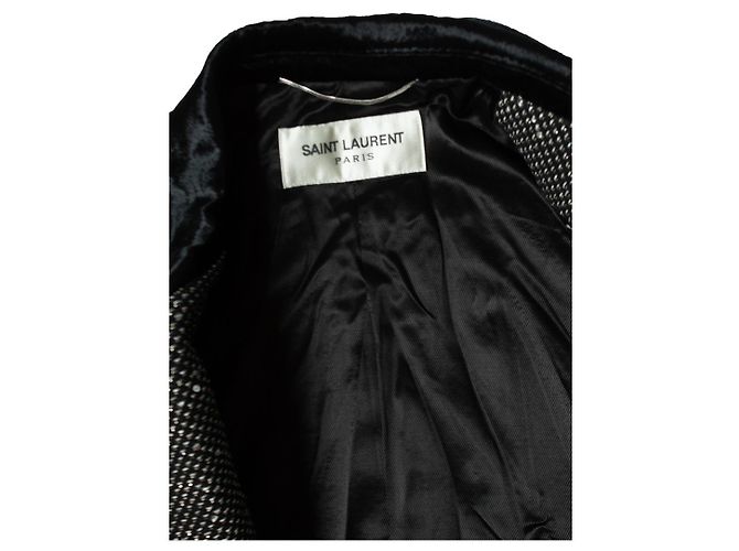 Saint Laurent, Long glitter sequins blazer jacket Multiple colors - view 6