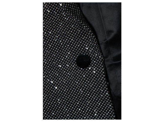 Saint Laurent, Long glitter sequins blazer jacket Multiple colors - view 7