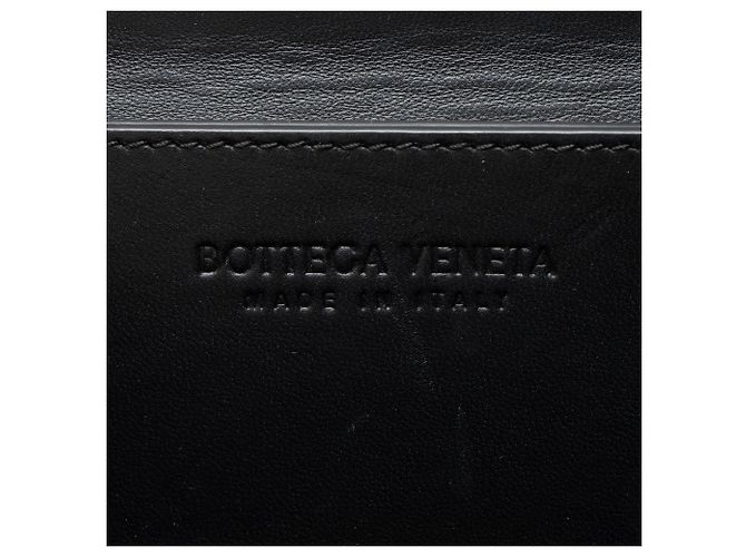 Borsa a spalla mini classica BV in pelle Bottega Veneta Nero - vista 7