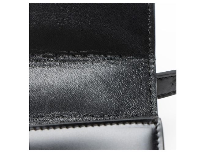 Borsa a spalla mini classica BV in pelle Bottega Veneta Nero - vista 9