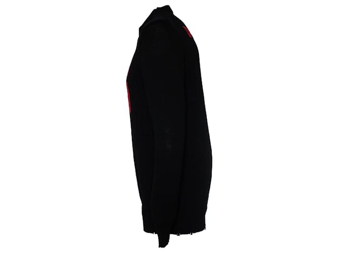 Suéter de malha de algodão com logo Givenchy Multicor - vista 4