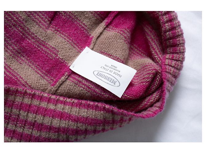 Missoni, suéter a rayas en rosa y beige Multicolor - vista 5